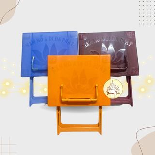 Kệ Tụng Kinh Nhựa Xếp - Chân Bằng NHỰA ( Một Mặt )