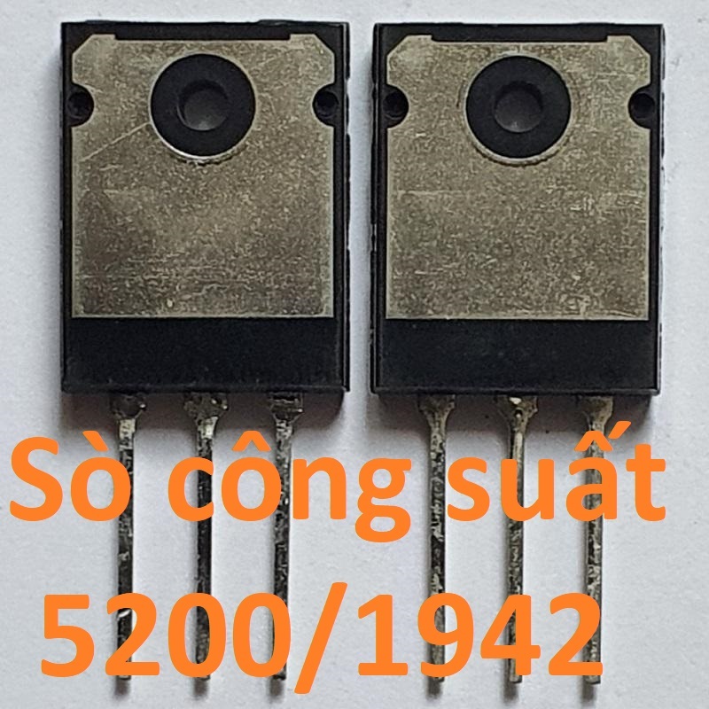 Cặp sò công suất Toshiba 2SC5200 /2SA1943 - Cam kết chính hãng Toshiba - hướng dẫn phân biệt hàng chính hãng