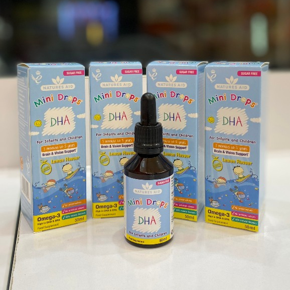 DHA Drop Nature Aid Dha Mini Drops Anh cho bé