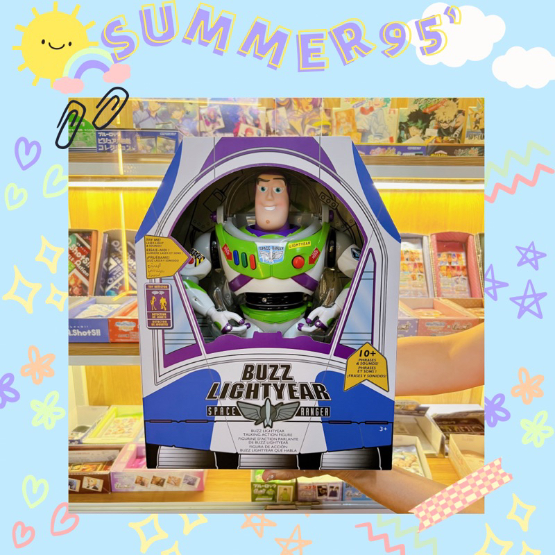 Đồ chơi mô hình chính hãng Disney Buzz Lightyear Toy Story
