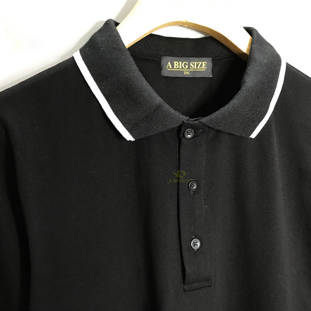 Áo Polo Bigsize Nam 75- 120kg, Vải Cotton Cao Cấp ABIGSIZE