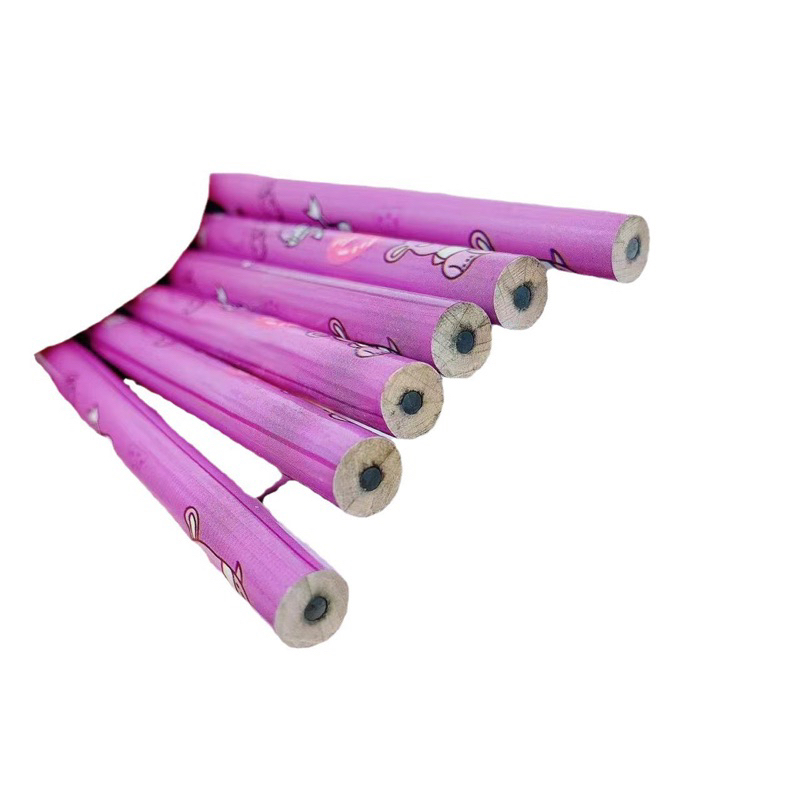 Hộp 12 Bút Chì HB Thú Sarino Kuromi, Cinnamoroll, Pompompurin, Melody