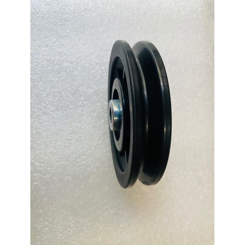 1 Bánh Xe Ròng Rọc Màu Đen 90mm Chống Mòn Dùng Để Tập gym