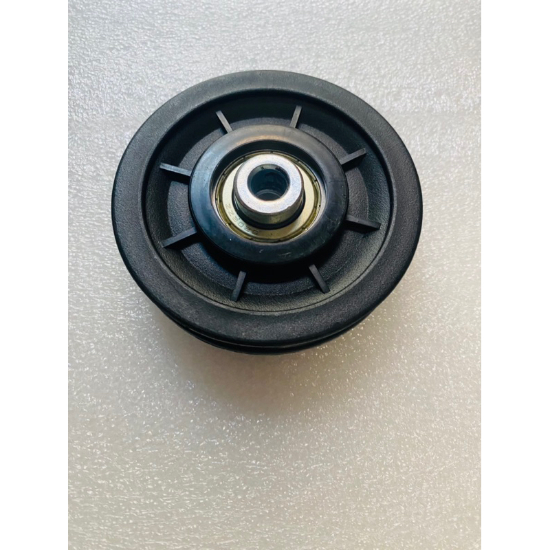 1 Bánh Xe Ròng Rọc Màu Đen 90mm Chống Mòn Dùng Để Tập gym