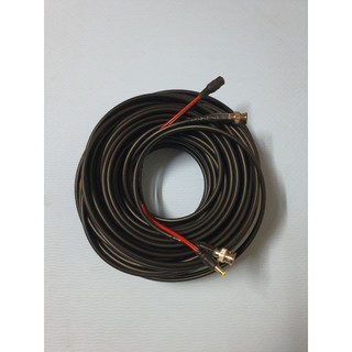Cáp đồng trục liền nguồn cho camera bấm sẵn 2 đầu bnc dc 20m - loại tốt