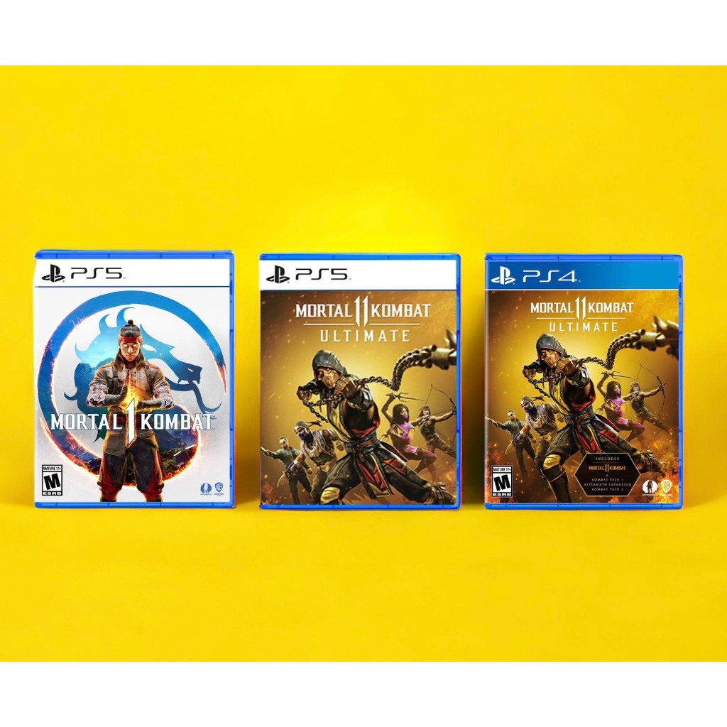 Đĩa game PS4 / Ps5  Mortal Kombat 11 Ultimate Hệ US