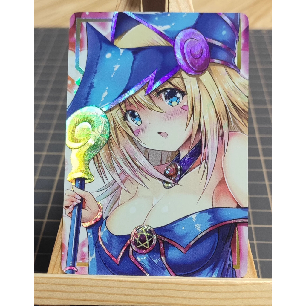 Thẻ bài Yugioh field center Dark Magician Girl    - Tặng bọc nhựa bảo quản bài