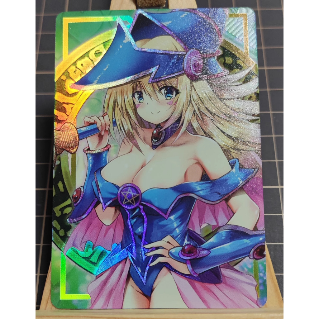 Thẻ bài Yugioh field center Dark Magician Girl    - Tặng bọc nhựa bảo quản bài