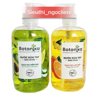 Nước rửa tay bảo vệ da Botanika 500g