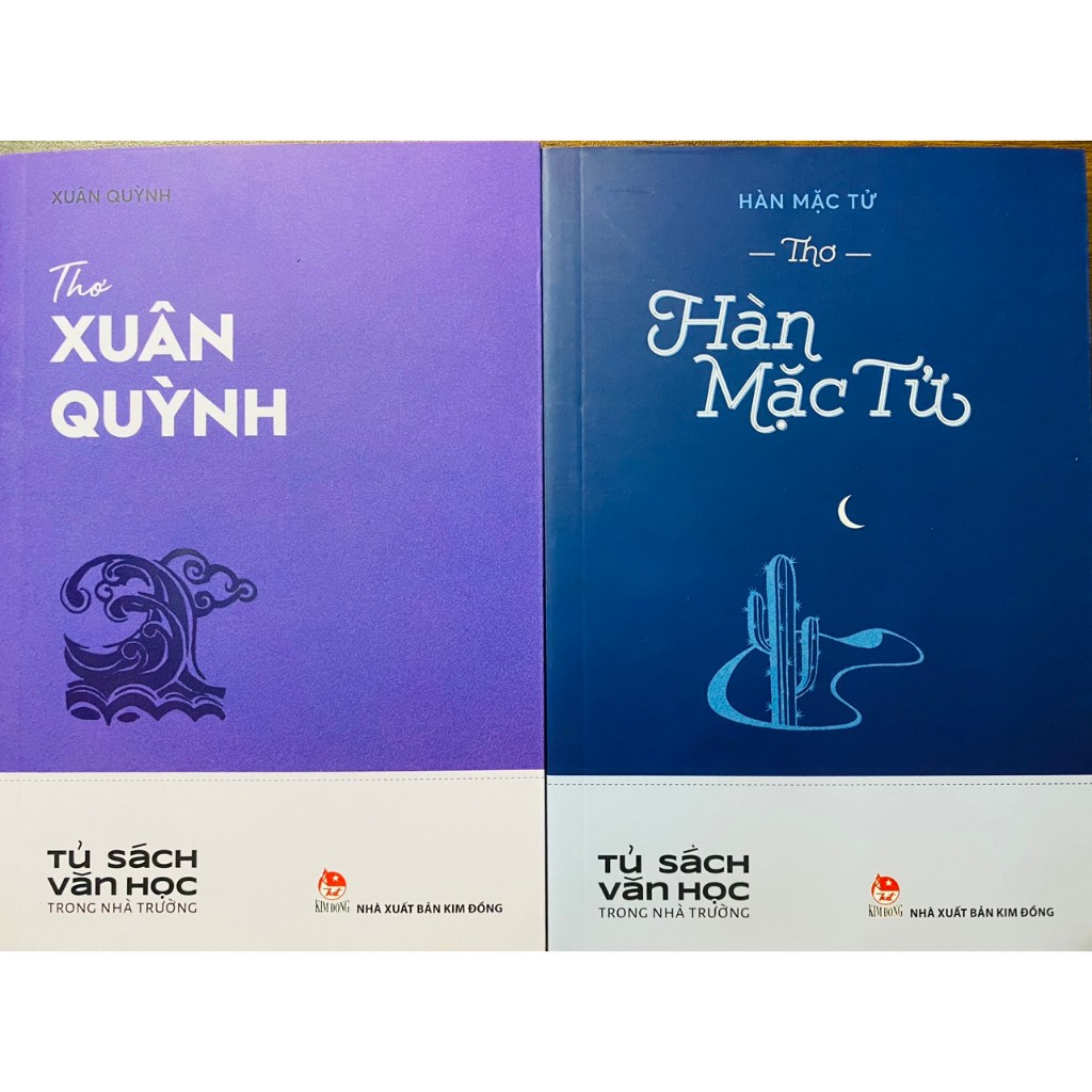 Sách - Thơ Xuân Quỳnh, Hàn Mặc Tử (Văn học nhà trường)