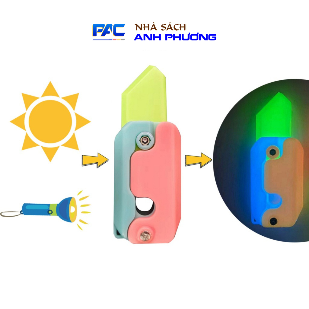 Đồ Chơi Thẻ Nhấn Tạo Hình Cà Rốt Dao In 3d Dễ Thương Cho Bé