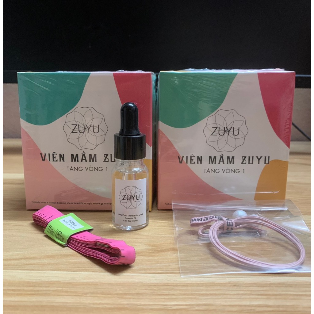 Viên Mầm Tăng Vòng 1 ZuYu ❤️ Hộp 300v  Kèm Nhiều Quà Tặng Hấp Dẫn