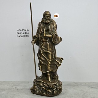 Tượng Đạt Ma Sư Tổ đứng bằng đồng phong thủy