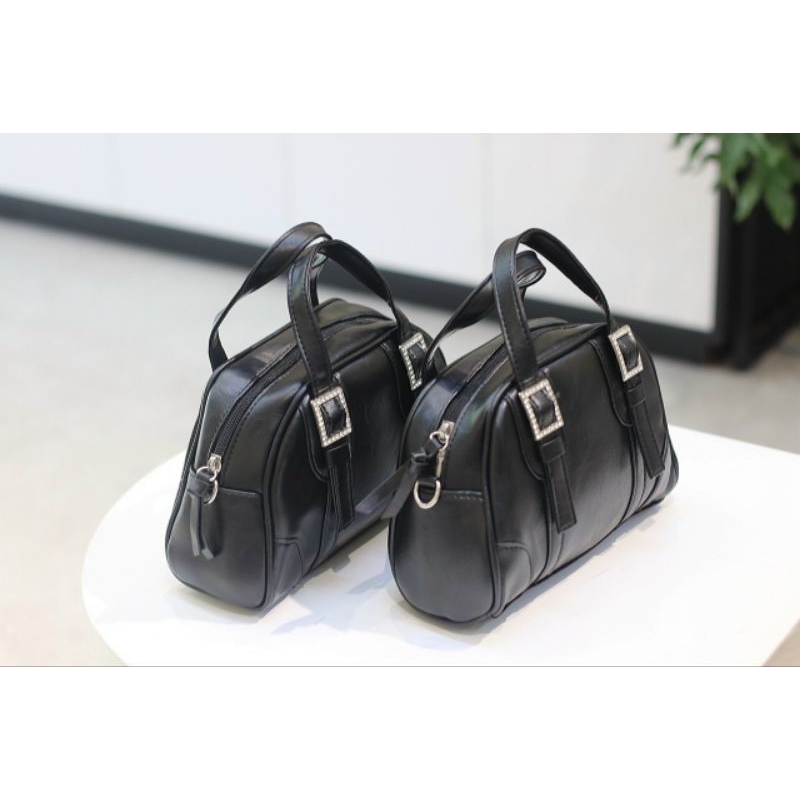 Túi xách nữ đeo chéo RanchWood xuất UK da mềm có quai xách