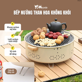 Bếp nướng than hoa không khói  ngoài trời.chất liệu thép chịu nhiệt cao cấp  didoolt56957749