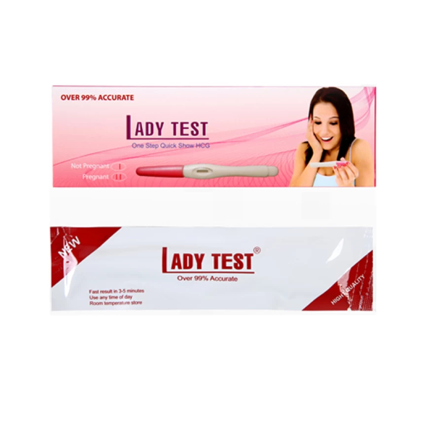 Bút thử thai Lady Test HCG cho kết quả chính xác nhanh chóng tiện lợi