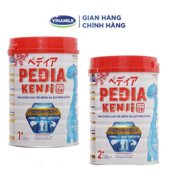 DATE 2025- Sữa Bột Vinamilk Pedia Kenji 1+và 2+ 850g.