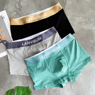 Quần lót boxer Lanvibum, quần lót nam cotton