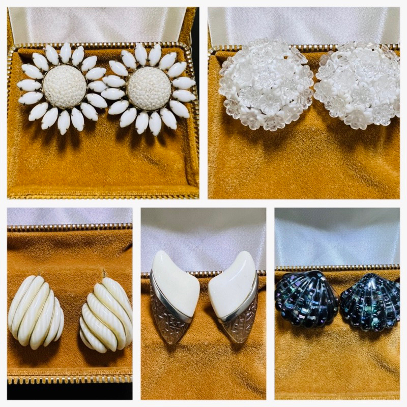 Bông tai vintage dạng kẹp