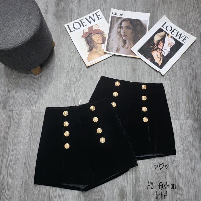 MÃ 076 QUẦN SOOC NHUNG KHUY