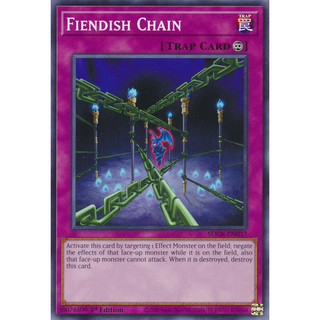Fiendish chain - sdck-en037 - common 1st edition