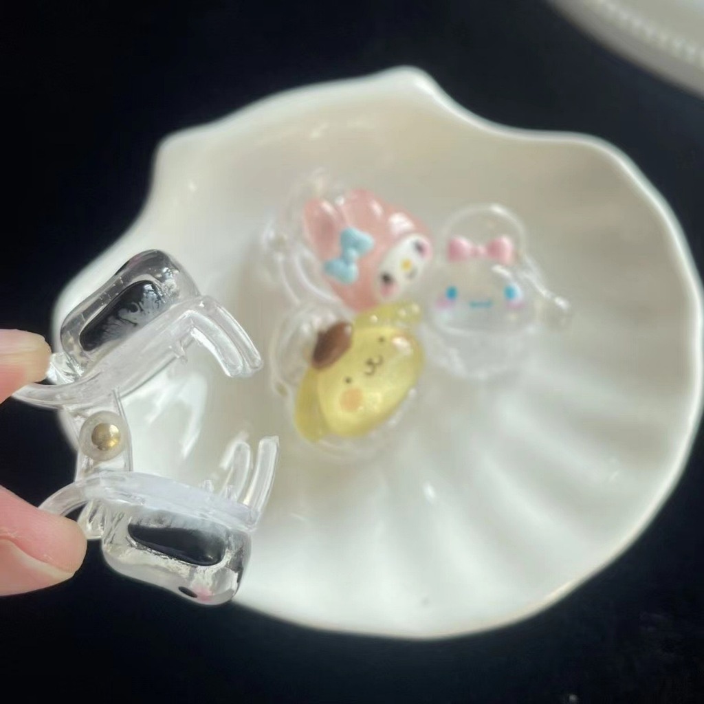 1 chiếc kẹp càng cua mini nhân vật hoạt hình dễ thương