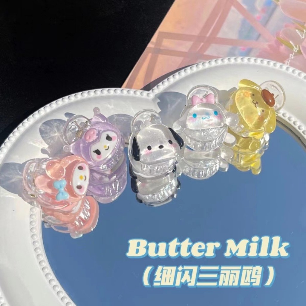 1 chiếc kẹp càng cua mini nhân vật hoạt hình dễ thương