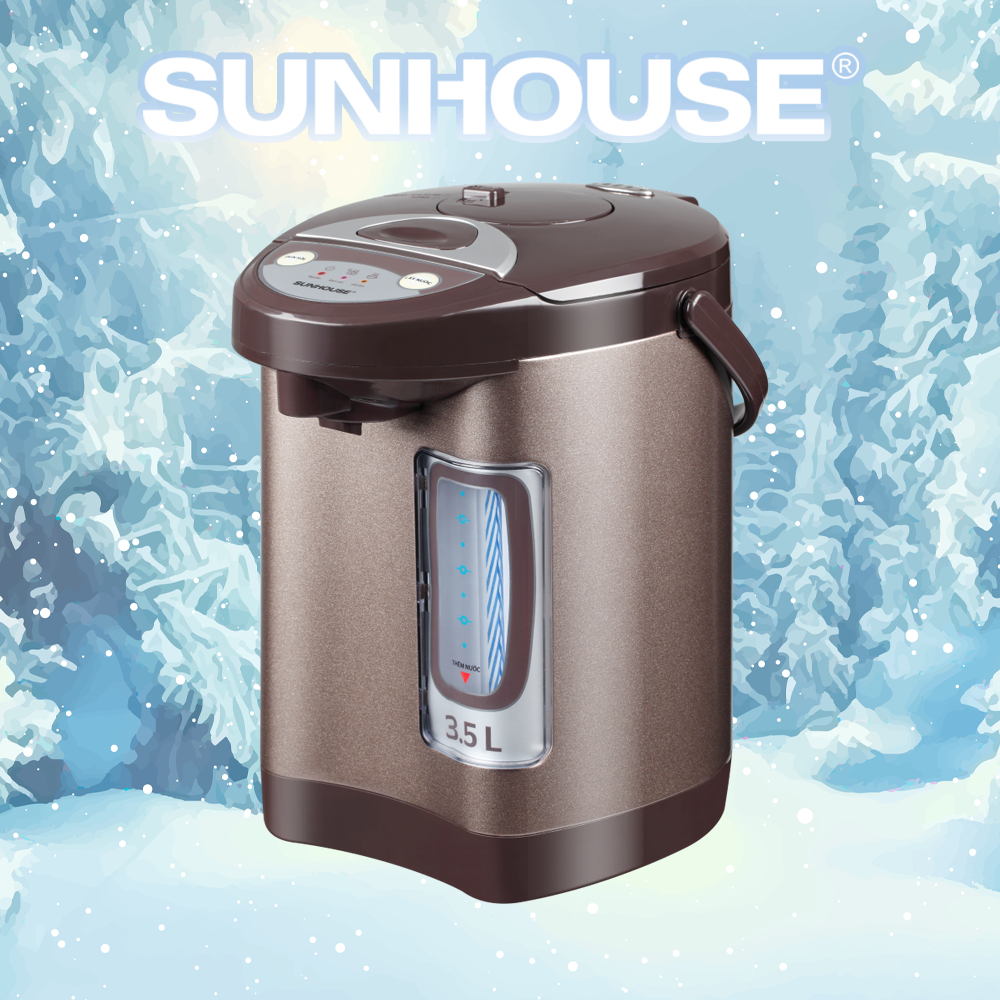 Bình thuỷ điện 3.5L SUNHOUSE SHD1535C - Bảo hành chính hãng 12 tháng