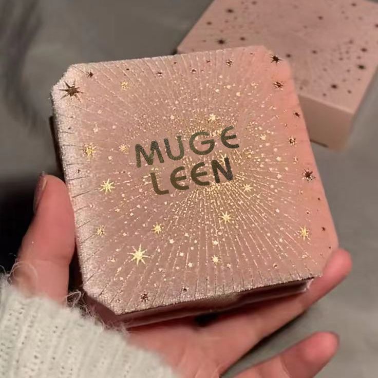 Bảng Phấn Bắt Sáng Highlight Mugeleen 4 Ô Màu Độ Bóng Cao Bắt Sáng Tốt