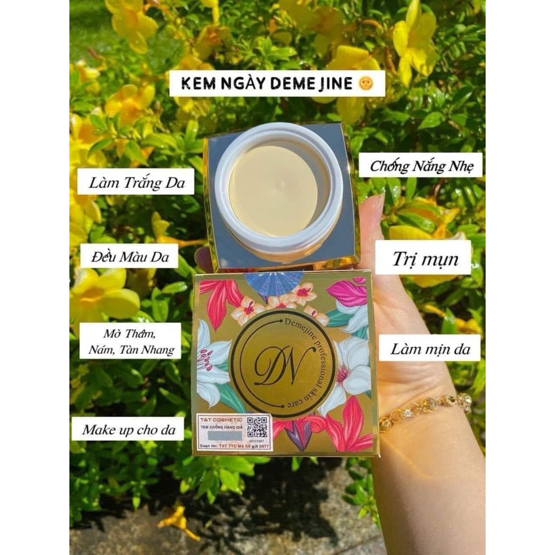 Kem Face DEMEJINE T&T HÀN QUỐC 20gr chính hãng