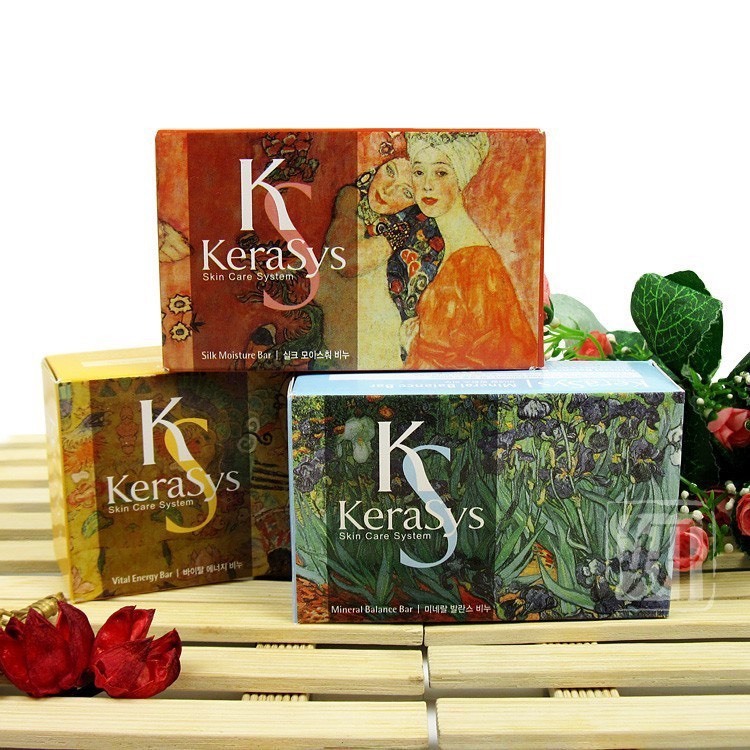 Xà bông tắm dưỡng da Kerasys Viatal Energy Bar 100g Hàn Quốc