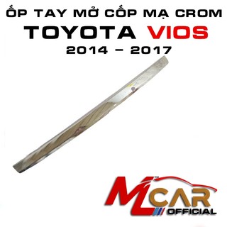 Ốp tay mở cốp xe toyota #vios 2014 - 2015 - 2016 - 2017 đầu 2018