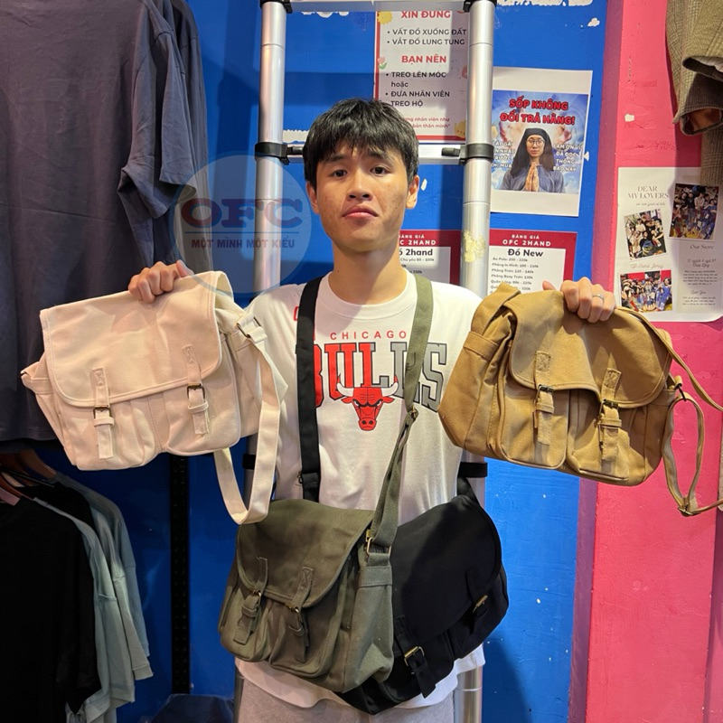 NEW - TÚI BÌ THƯ 2.0 CÓ 2 HỘP ĐẰNG TRƯỚC