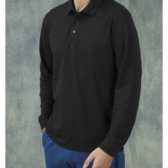 Áo POLO dài tay nam,áo thu đông nam chất liệu tốt, dáng thể thao, siêu co giãn