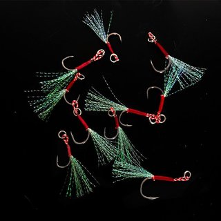 Lưỡi jig tóm sẵn , lưỡi jig size nhỏ thay mồi 7g 10g 15g