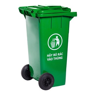 Thùng rác nhựa công nghiệp 120L, 240L