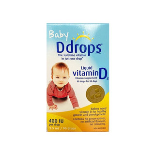 Baby Ddrops Vitamin D3 ddrop cho bé 90 giọt