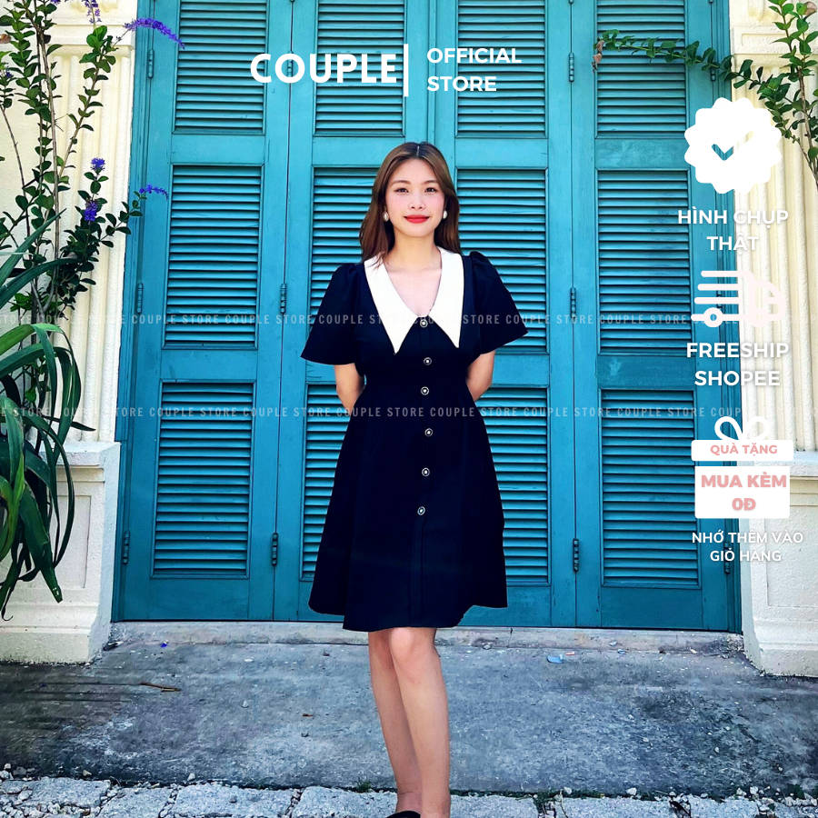 Đồ đôi nam nữ set couple áo nam đầm nữ, đồ đôi nam nữ dễ thương, chất đẹp để chụp hình cưới, đi du lịch Couple Store