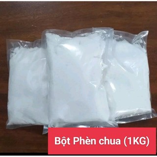 1KG Phèn Chua tươi được xay nhuyễn dạng hạt