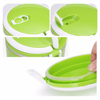 Hộp cơm lúa mạch 2 tầng