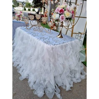 Khăn Trải Bàn Xoắn Ốc trang trí bàn tiệc, Decor, bánh kem sinh nhật,....