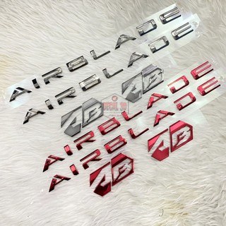 Tem chữ nổi air blade 2023 chất liệu nhữa cứng bền màu không phai hàng cao cấp siêu nét