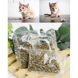 Cỏ mèo ngửi cỏ bạc hà catnip cho mèo gói 2g