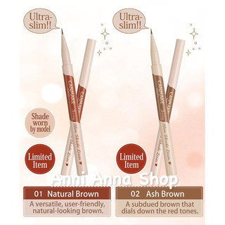 Bút kẻ mắt, vẽ lông mày & bọng mắt 3 way slim shade liner canmake
