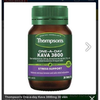 Giải tỏa căng thẳng thần kinh, Stress -  Thompson's One-A-Day Kava 3800