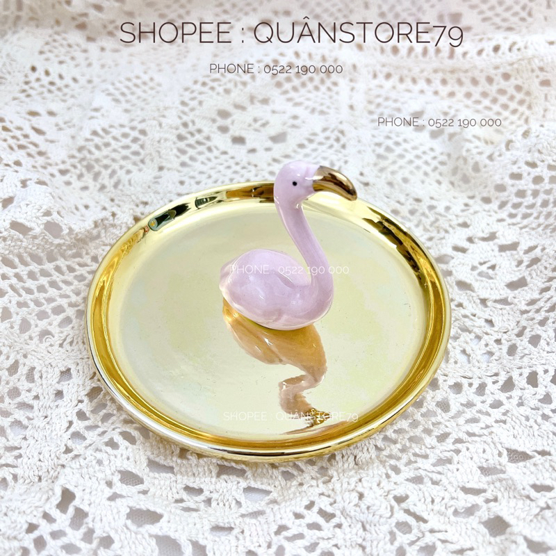 Dĩa chụp trang sức , trang trí shop