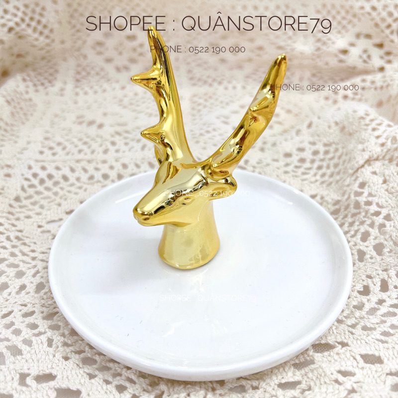 Dĩa chụp trang sức , trang trí shop