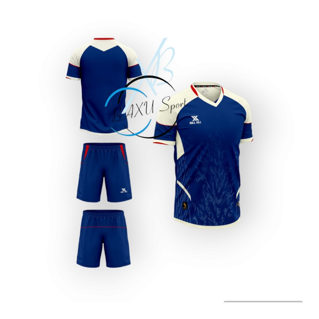 ÁO BÓNG ĐÁ KHÔNG LOGO CORAL THUN CAO CẤP 2024 - BỘ QUẦN ÁO ĐÁ KHÔNG LOGO THIẾT KẾ CAO CẤP