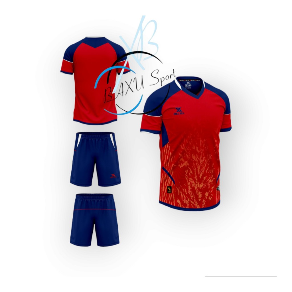 ÁO BÓNG ĐÁ KHÔNG LOGO CORAL THUN CAO CẤP 2024 - BỘ QUẦN ÁO ĐÁ KHÔNG LOGO THIẾT KẾ CAO CẤP