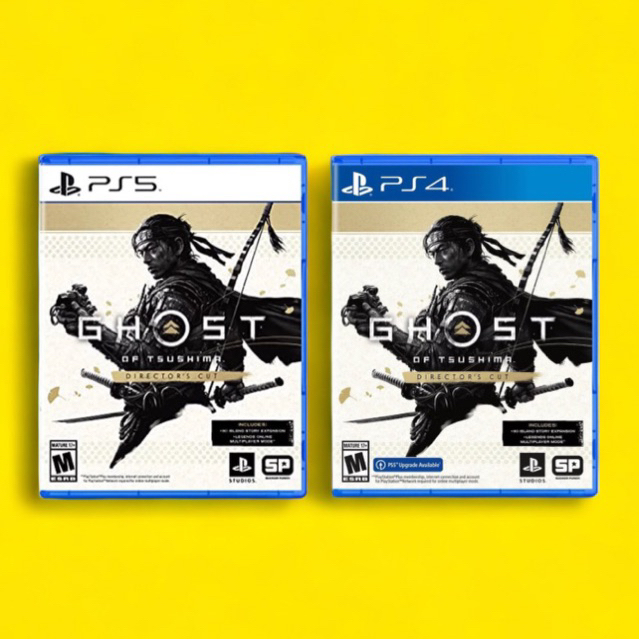 Đĩa Game Ps5/Ps4 : Ghost of Tsushima Director's Cut hệ US